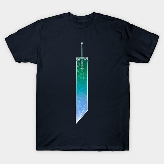 Buster Sword T-Shirt by mcashe_art